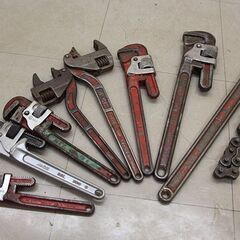 パイプレンチまとめて MCC HIT TOP KTC SHINKO LOBSTER TOP 150mm