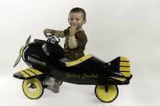 ペダルプレーン 子供用よりは店舗ディプレイなどに最適 - その他 