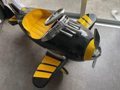 ペダルプレーン 子供用よりは店舗ディプレイなどに最適 - その他 