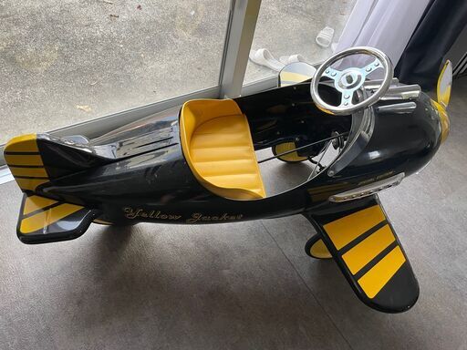 ペダルプレーン 子供用よりは店舗ディプレイなどに最適 - その他 