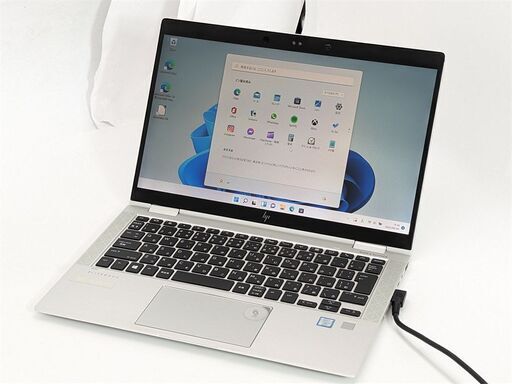 送料込 おまけ有り 中古美品ノートパソコン 第8世代 i7-8650U SSD-1TB メモリ16GB タッチパネル360度開閉 HP x360 1030 G3 Windows11 Office