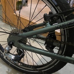 自転車　小径車　20インチ　ルイガノ　mv-2