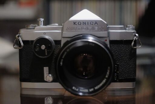 動作品 コニカ KONICA AUTOREX+52mm f1.8レンズ