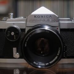 動作品 コニカ KONICA AUTOREX+52mm f1.8レンズ
