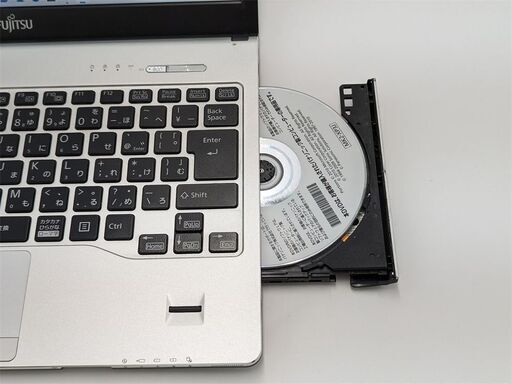 送料込 おまけ有り 高速SSD 中古ノートパソコン DVDRW 13.3型 富士通 S937/S 第7世代Celeron 8GB 無線 Bluetooth カメラ Windows11 Office