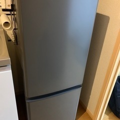 訳あり MITSUBISHI 335L 3ドア冷凍冷蔵庫 MR-C34S-W1 2011年 自動製氷 