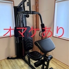 marcy マルチホームジム　【オマケでトライセップロープ、床保護マット付き】