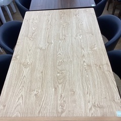 KI-23【新入荷　アウトレット】ムッシュNA オーク材突板　ダイニング5点セット　