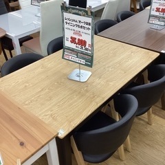 KI-23【新入荷　アウトレット】ムッシュNA オーク材突板　ダイニング5点セット　