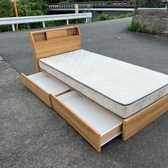 ?シングルベッド㊗️マットレスあり?配送設置可能