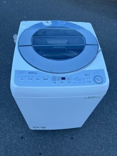 SHARP洗濯機✅設置込み㊗️保証あり配達可能