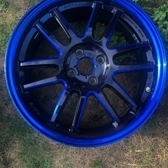 RAYS 57 ULTIMATE グラムライツ PCD100 4H 17×7J ＋50 アクア シビック等に 