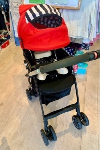 ■店頭引取限定■美品☆アップリカ　新生児対応ベビーカー　ラクーナ　定価58300円