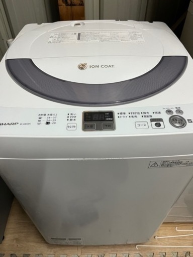 SHARP5.5kg洗濯機