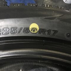 新品 BS BRIDGESTONE BLIZZAK VRX2 225/50R17 17インチ スタッドレス 2本 レクサスGS ベンツ/Cクラス BMW/X1等　(VTY649)