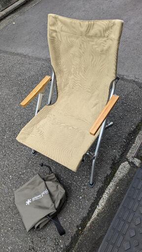 スノーピーク　ローチェア30　カーキ　中古