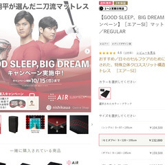 西川　Air SI　セミダブル  マットレス REGULAR BK色