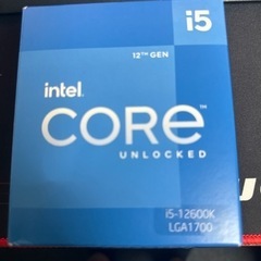 中古CPU Intel CORE i5-12600k