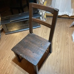 低い椅子　IKEA