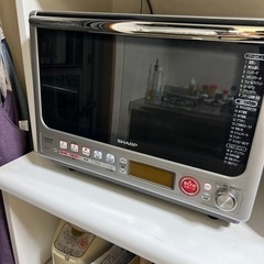 【譲り先決定】シャープ　オーブンレンジ　あげます