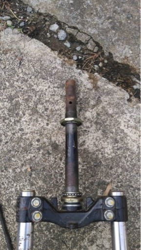 チョイノリに加工のフロントショックです チョイノリに加工のフロントショックです