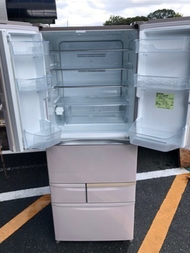 北九州市内配送無料　保証付き　東芝 TOSHIBA GR-G48FS(P) [VEGETA(ベジータ) 冷凍冷蔵庫 (481L・フレンチドア）