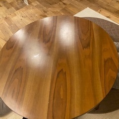 ニトリ　円形 こたつテーブル