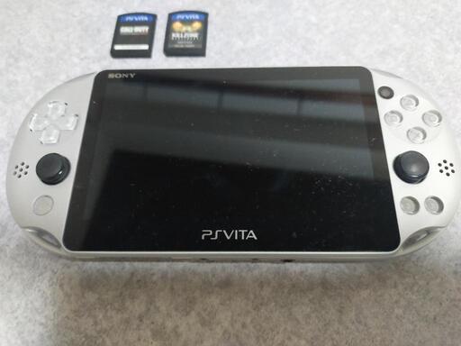 PS VITAシルバー本体(画像すべてセット)