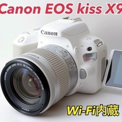 ★Canon EOS kiss X9★美品●Wi-Fi内蔵●超人...