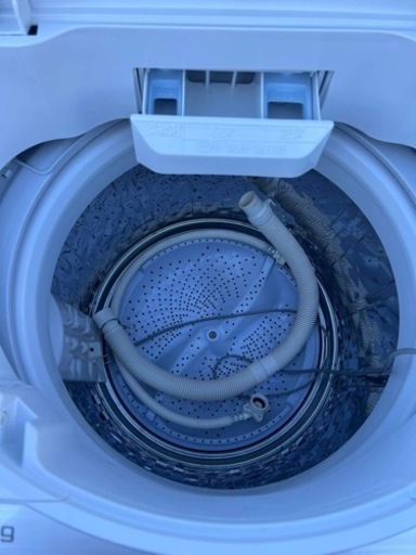 ‍♀️☘️大阪市内配達設置無料‍♀シャープ洗濯機8キロ　風乾燥️保証有り