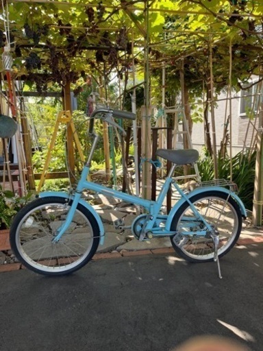 折り畳み自転車　20インチ　レトロ　値下げ❣️