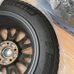 【取引先決定】Michelin冬タイヤ　15x5.5J  185/65R15 