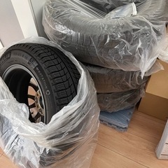 【取引先決定】Michelin冬タイヤ　15x5.5J  185...