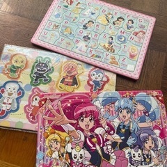 パズルセット　プリキュア 、ディズニー、アンパンマン