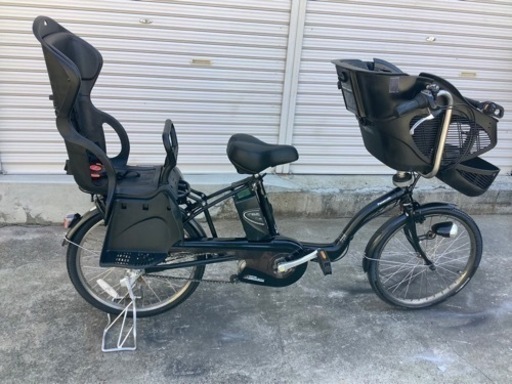 174 パナソニック新機種電動アシスト自転車gyutto mini20インチ　ブラック