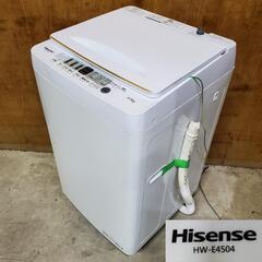 Hisense 洗濯機 2021年製 4.5kg 