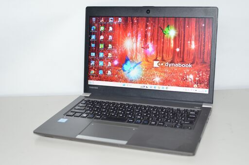 中古軽量ノートパソコン Windows11+office 爆速SSD128GB 東芝 RX63/CSE core i5-6200U/メモリ8GB/13.3インチ/無線内蔵/WEBカメラ搭載