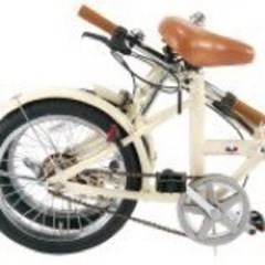 【新品未使用】KCD SS-H16 折りたたみ自転車 アイボリー KCD 折りたたみ自転車 16インチ アイボリー 未使用 シンプルスタイル