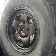 ジムニー、逆履きアルミホイル