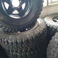 ジムニー、逆履きアルミホイル