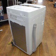 アクア 洗濯機 4.5kg 2022年製 AQW-S4MBK ホワイト 白 AQUA 家電 生活家電 全自動電気洗濯機 札幌市 厚別区