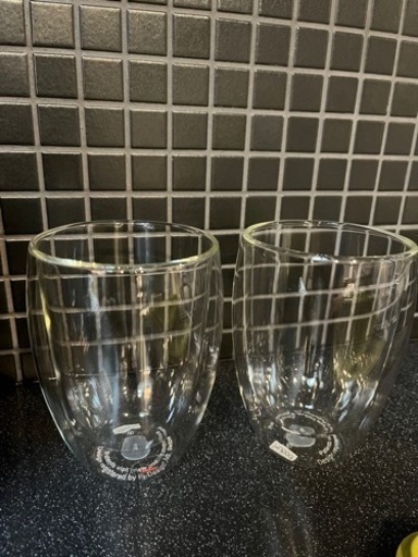 ボダム PAVINAダブルウォールグラス350ml 2個