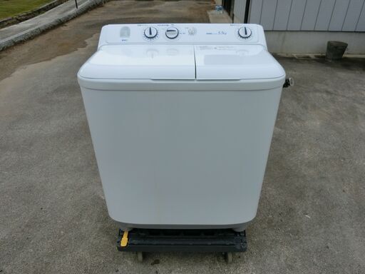 Haier 2漕式洗濯機 JW-W55E ハイアール 43L 洗濯5.5kg/脱水5kg 2016年製