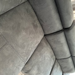 【10/1値下げしました】L字カウチソファ（レザーテックス）