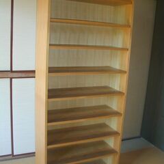 文庫本用木製本棚