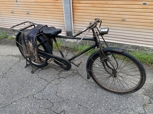 レトロ自転車　ウエルビー号　運搬車