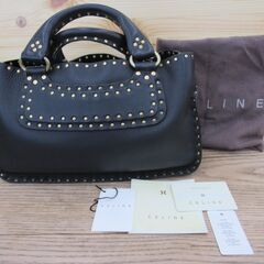 セリーヌ CELINE ブギーバッグ レザー スタッズ トートバ...