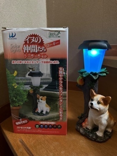 値下げしました！ソーラーパネル式⭐︎玄関•テラスライト