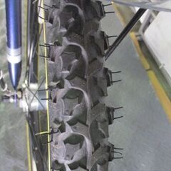 Ｄ16　★16800円★整備済み 中古子供自転車 ブリヂストン　クロスファイヤーjr【24インチ 　青 】 