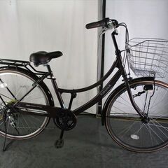 D19☆限定特価☆ 中古自転車 【アサヒ サブクルー 26インチ ブラウン 